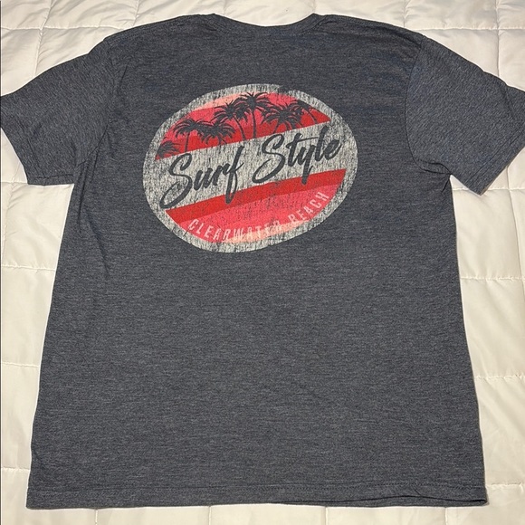 Surf Style Gray T-Shirt - Picture 6 of 6